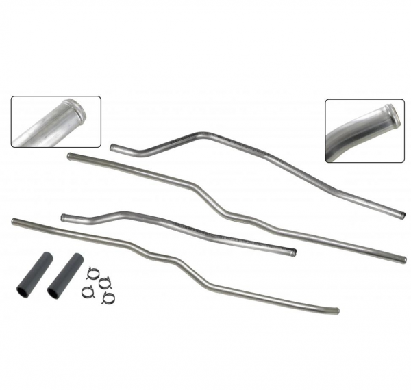 Water-pipe-set--feed/return--stainless-steel-VW-Bus-T3-251121397M